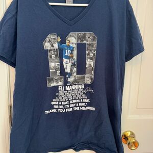 Women’s Limited Edition Eli Manning Championships Tee -NY Giants